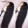 Peruvian Brazilian Remy Pre Plucked Swiss Lace Jerry Curl Lace Front Human Hair Wig