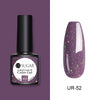 SUGAR UV Gel Glitter Nail Polish Soak Off UV Gel Varnish Colorful Nail Gel Polish Glitter Sequins