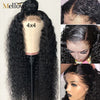 Peruvian Brazilian Remy Pre Plucked Swiss Lace Jerry Curl Lace Front Human Hair Wig