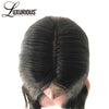 Luxurious Brazilian Remy Straight Full Lace Human Hair Wig For Black Women Natural Color