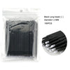 Individual Disposable Micro Brush Lash Removing Swabs For Eyelashes 100 Pieces Per Individual Bag