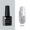 UR SUGAR Laser Silver Series Glitter Shining Sequins UV Led Gel Nail Polish