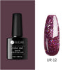 UR SUGAR Laser Silver Series Glitter Shining Sequins UV Led Gel Nail Polish