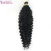 YXCHERIS Synthetic Water Wave Crochet Twist Braiding Hair Extensions Bundle