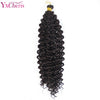 YXCHERIS Synthetic Water Wave Crochet Twist Braiding Hair Extensions Bundle