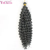 YXCHERIS Synthetic Water Wave Crochet Twist Braiding Hair Extensions Bundle