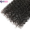 Wow Queen Brazilian Remy Water Wave Human Hair Weave Bundles With Closures