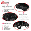 WigBow Brazilian Ombre Bouncy Curly 8 Inch 6 Piece Human Hair Weave Bundles