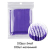 SYKEIN Cotton Swab Individual Eyelash Microbrush Lash Removing Disposable Brushes EyeLash Extension Tool 100PCS/Bag