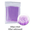 SYKEIN Cotton Swab Individual Eyelash Microbrush Lash Removing Disposable Brushes EyeLash Extension Tool 100PCS/Bag