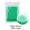 SYKEIN Cotton Swab Individual Eyelash Microbrush Lash Removing Disposable Brushes EyeLash Extension Tool 100PCS/Bag